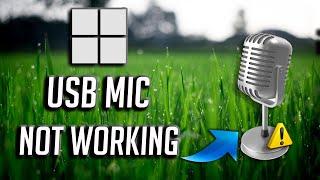 Fix USB Microphone Not Working On Windows 11/10 [SOLVED]