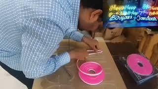 How To Assemble Neon Sign #led  #neonsign