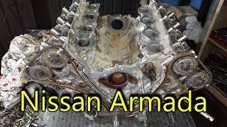 2014 Nissan Armada engine timing chain | VIN VK56DE (5.6 L) V8 engine { mechanical tips and tricks }