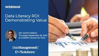 Data Literacy ROI: Demonstrating Value