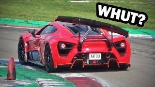 1200HP Zenvo TSR-S - Active Aero & BRUTAL Sound!