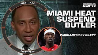 Stephen A. Smith QUESTIONS Jimmy Butler's suspension from Heat ️ 'A MIAMI ISSUE!' | First Take