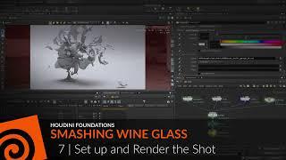 Smashing Wine Glass | 7 | Set up and Render the Shot