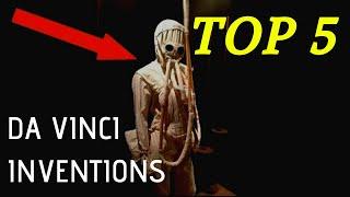 TOP 5 Most Amazing Inventions by LEONARDO da VINCI [Diving Suit]