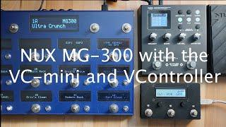 Controlling the NUX MG 300 with VC mini and VController