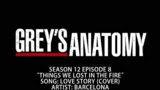 Grey's Anatomy S12E08 - Love Story (Cover) by Barcelona