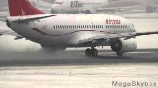 Boeing 737-790 4L-TGM Airzena - Georgian Airlines take off at Vnukovo(VKO/UUWW)