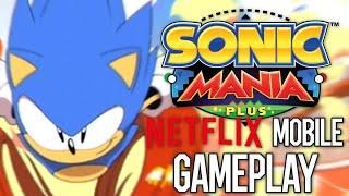 Sonic Mania Plus - Netflix Mobile (Gameplay)