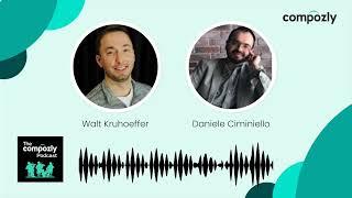 The "Human Side" of Film Music Collaboration with Composer Daniele Ciminiello - The Compozly Podcast