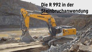 Der R 992 im Steinbrucheinsatz bei CMSE | Liebherr