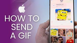 iOS 18: How To Send A GIF On iPhone!