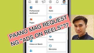 PAANO MAG REQUEST NG "ADS ON REELS" KAY FACEBOOK/META. HOW TO MAKE A REQUEST FOR "ADS ON REELS".