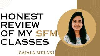 Best Classes for CA Final SFM | Honest Review | Gajala Mulani