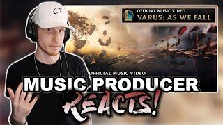 Music Producer Reacts to As We Fall | Varus (League of Legends)