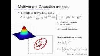 Multivariate Gaussian distributions