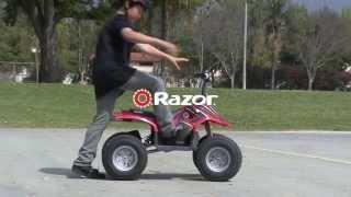 Razor Dirt Quad Ride Video