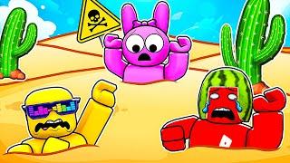 Can WE SAVE PINK SPRUNKI & ESCAPE ALL QUICKSAND TRAPS in Roblox? (Incredibox)