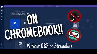 How To Stream Professionally On Your Chromebook Without OBS studio OR Streamlabs!!