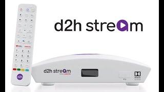 d2h Stream Android Set Top Box | Menu Navigation | Chromecast | Miracast | How it works?