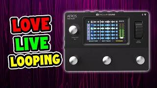 Live Looping w/ Aeros Loop Studio + BeatBuddy | Demo & Review