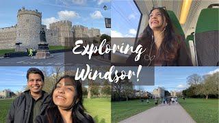 A Day Trip to Windsor from London! Visiting Windsor Castle & The Long Walk | Indian Student in UK