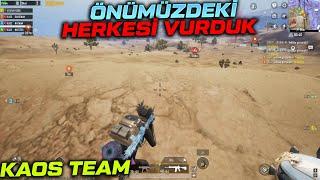 MİNİ LİGDE 20+ KİLL EFSANE WİN !! | KAOS TEAM PUBG MOBİLE