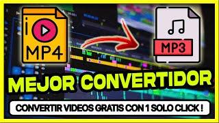  Como CONVERTIR VIDEO a MP3 en WINDOWS 10, WINDOWS 11 con SOLO 1 CLICK  Sin Perder Calidad! 