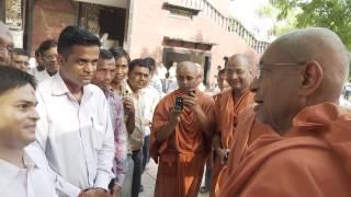 NISCHINT WITH P.P HARIPRASAD SWAMIJI.