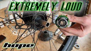 THE BEST WAY TO MAKE YOUR MTB HUB LOUDER!! (HOPE)