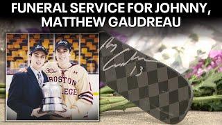 Johnny & Matthew Gaudreau remembered at memorial service