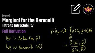 Marginal for the Bernoulli | Introduction to Intractability