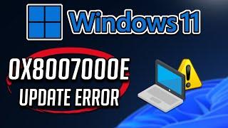 How to Fix Windows Update Error Code 0x8007000e  in Windows 11/10 [4 Solutions]