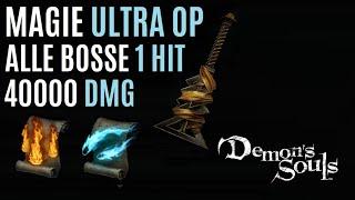 Demons Souls PS5 - MAGIE ULTRA OP BUILD (Alle Bosse 1 Hit, PVP 1 Hit, NG+ NG++)