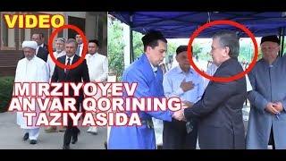 VIDEO: MIRZIYOYEV ANVAR QORINING UYIDA, OILASIGA TAZIYA BILDIRDI