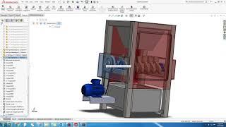 Shredder Machine / Solidworks