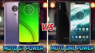 Moto G7 Power vs Moto One Power || Quick Comparison - Display, Camera, Battery, Benchmark & More