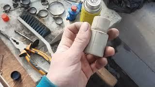 Ремонт радиатора своими руками за копейки, обломало патрубок / DIY