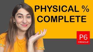 Master Primavera: Physical % Complete Explained Step-by-Step #primavera #physical%complete