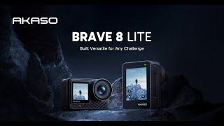 【New Release】AKASO Brave 8 Lite Action Camera - Built Versatile for Any Challenge