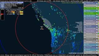 Large M6.4 Earthquake Strikes Vancouver/Washington Coast area - July 11th, 2024
