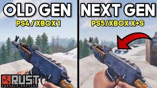 Rust Console Edition - Old Gen VS Next Gen BEST Comparison (PlayStation / Xbox)