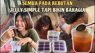 BIKIN SAMBAL COCOL DAN JELLY BUAT ANAK-ANAK SEMUA SANGAT SUKA SAMPAI REBUTAN