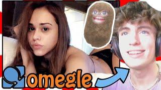 SHE WAS IN LOVE! Trolling w/ FACE FILTERS on Omegle!