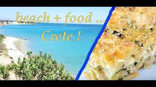 CRETE (KRETA) CHANIA - Frangokastello , The PERFECT beach and PERFECT FOOD ! Crete 2022 Kreta 2022