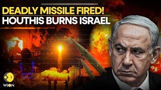 Israel Houthis War: Another Day Of Terror In Israel As Missile Fired From Yemen Burns Tel Aviv |LIVE