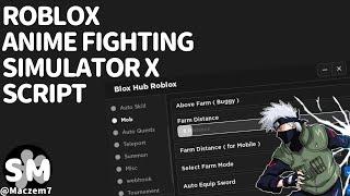 Roblox Anime Fighting Simulator X Script New