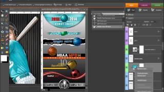 Sports Design Elements Vol 1 Photoshop Elements Part 1