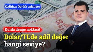 Dolar/TL'de Adil Değer Hangi Seviye? | Kadirhan Öztürk