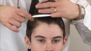 Textured Side Part Haircut - Greg Zorian