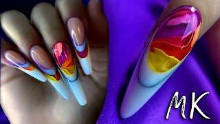 РАЗОБЛАЧЕНИЕ Дизайнов БЕСПЛАТНОПАРЯЩИЕ 3D ногти. ХИТ МАНИКЮР из Instagram.Выкладной френч Nail Art